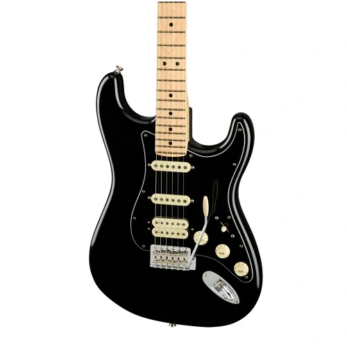 Fender USA Performer Strat HSS MN BLK Akçaağaç Klavye Black Elektro Gitar
