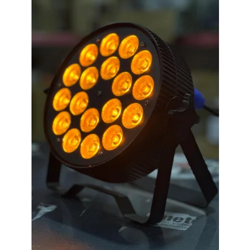 Flash Lighting SLIM PAR Spot 18x12W RGBWAUV 6in1 Led (F7100345)