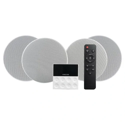 Fonestar KS-WALL4 Aktif Hazır Sistem Tavan Hoparlörü ve Amfi Seti