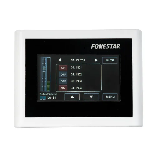 Fonestar MPX-460P Dokunmatik Ses Kontrol Cihazı