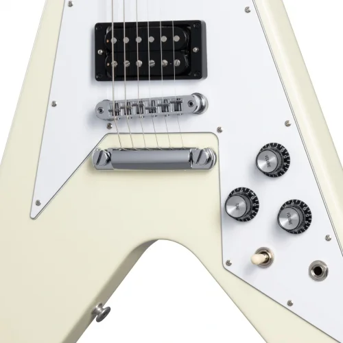 Gibson 70s Flying V Electro Gitar (Classic White)