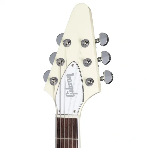 Gibson 70s Flying V Electro Gitar (Classic White)