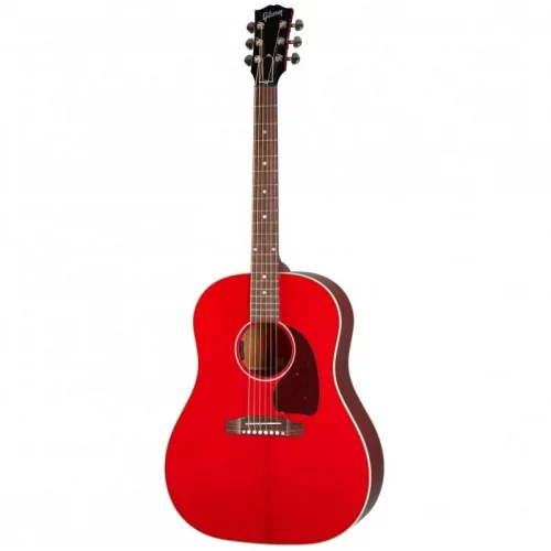 Gibson Acoustic J-45 Standard Elektro Akustik Gitar (Cherry)