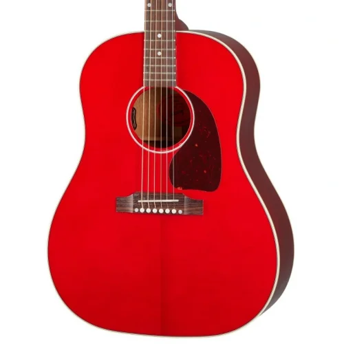 Gibson Acoustic J-45 Standard Elektro Akustik Gitar (Cherry)