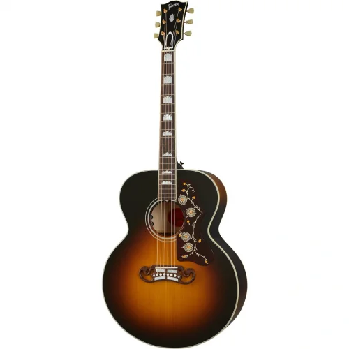 Gibson Acoustic SJ-200 Original Elektro Akustik Gitar (Vintage Sunburst)