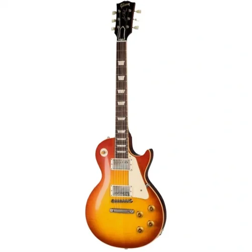 Gibson Custom 1958 Les Paul Standard Reissue VOS Elektro Gitar (Washed Cherry Sunburst)