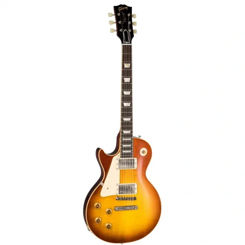 Gibson Custom 1958 Les Paul Standard Reissue VOS Solak Elektro Gitar (Iced Tea Burst)