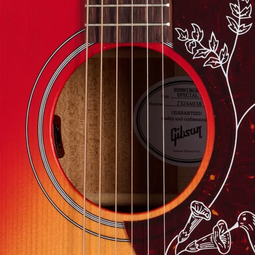 Gibson Hummingbird Special Elektro Akustik Gitar (Vintage Cherry Sunburst)