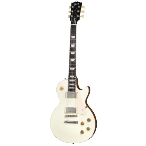 Gibson Les Paul Standard 50s Plain Top Elektro Gitar (Classic White)