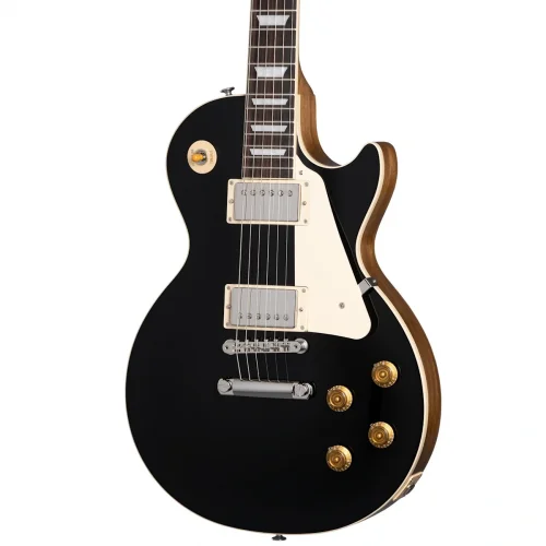 Gibson Les Paul Standard 50s Plain Top  Elektro Gitar (Ebony)
