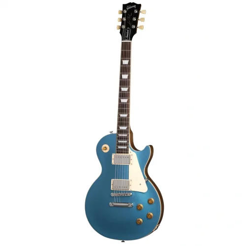 Gibson Les Paul Standard 50s Plain Top Elektro Gitar (Pelham Blue)