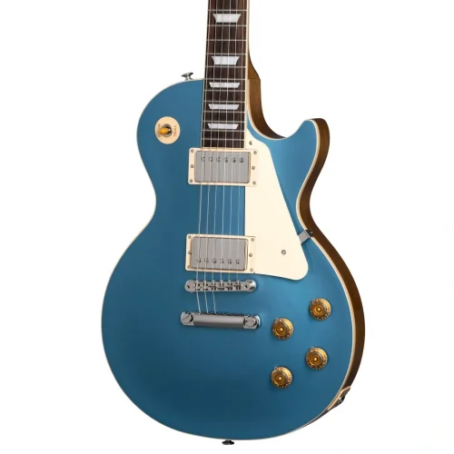 Gibson Les Paul Standard 50s Plain Top Elektro Gitar (Pelham Blue)