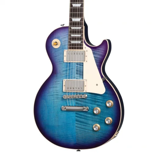 Gibson Les Paul Standard 60s Figured Top Elektro Gitar (Blueberry Burst)