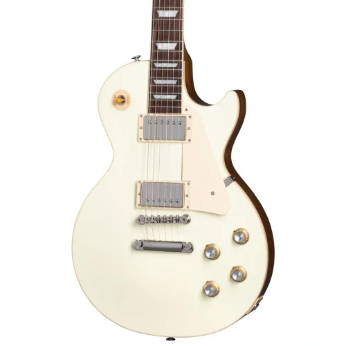 Gibson Les Paul Standard 60s Plain Top Elektro Gitar (Classic White)