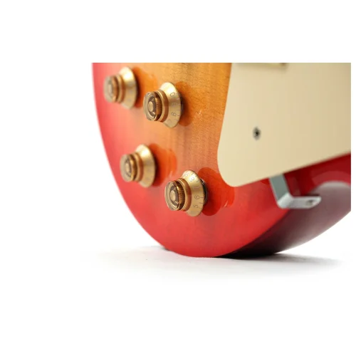 Gibson Les Paul Studio Figured Dealer Exclusive Elektro Gitar (Washed Cherry Sunburst)