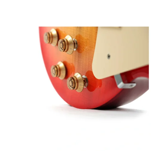 Gibson Les Paul Studio Figured Dealer Exclusive Elektro Gitar (Washed Cherry Sunburst)