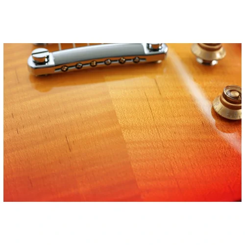 Gibson Les Paul Studio Figured Dealer Exclusive Elektro Gitar (Washed Cherry Sunburst)