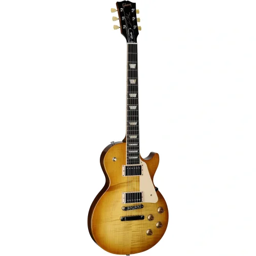 Gibson Les Paul Studio Figured Elektro Gitar (Honey Burst)