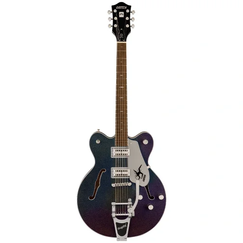 Gretsch Electromatic John Gourley Broadkaster Center Block Laurel Klavye Iridescent Black Elektro Gitar
