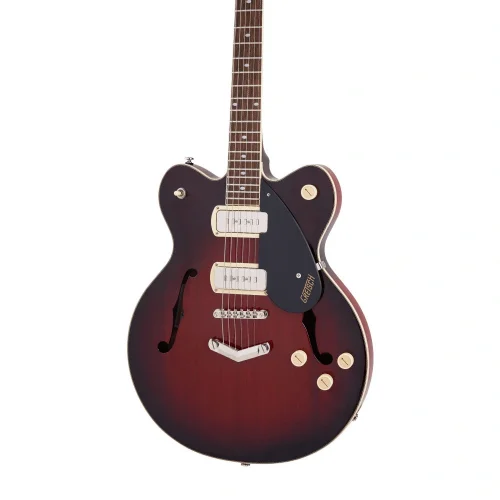 Gretsch G2622-P90 Streamliner Center Block Double-Cut P90 w/V-Stoptail Laurel Klavye Claret Burst Elektro Gitar
