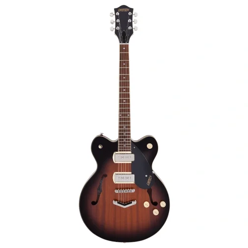 Gretsch G2622-P90 Streamliner Center Block Double-Cut P90 w/V-Stoptail Laurel Klavye Havana Burst Elektro Gitar