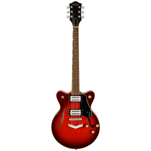 Gretsch G2655 Streamliner CB JR DC Claret Burst Elektro Gitar