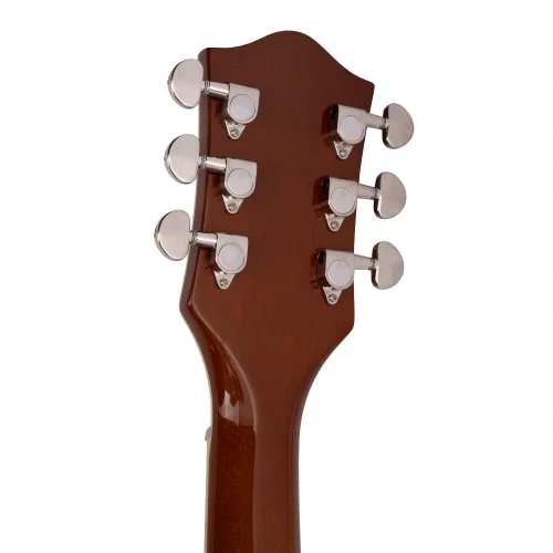 Gretsch G2655T-P90 Streamliner Center Block Jr. Double-Cut P90 w/Bigsby Laurel Klavye Two-Tone Midnight Sapphire and Vintage Mahogany Stain Elektro Gitar