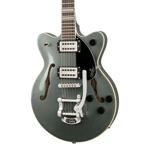Gretsch G2655T Streamliner Center Block Jr. with Bigsby Laurel Klavye BroadTron BT-2S Pickups Stirling Green Elektro Gitar