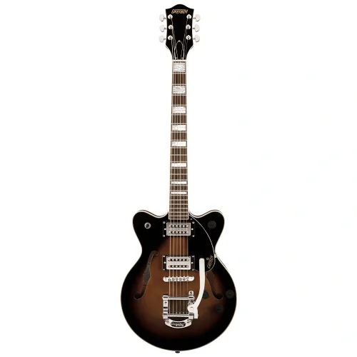 Gretsch G2655T Streamliner Center Block Jr. with Bigsby Laurel Klavye BroadTron BT-2S Pickups Stirling Green Brownstone Maple Elektro Gitar