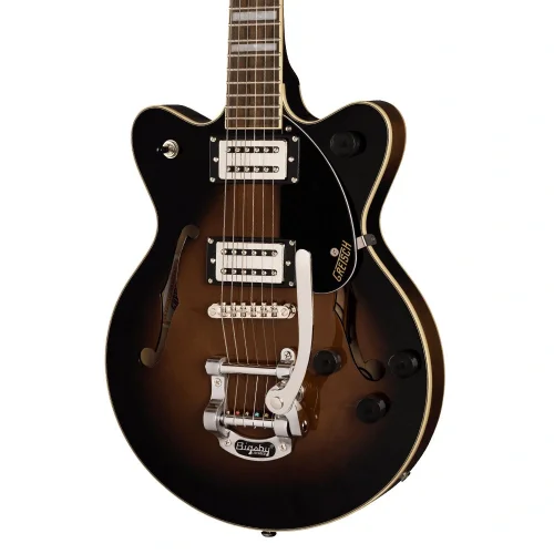 Gretsch G2655T Streamliner Center Block Jr. with Bigsby Laurel Klavye BroadTron BT-2S Pickups Stirling Green Brownstone Maple Elektro Gitar