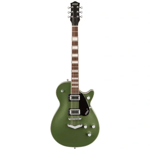 Gretsch G5220 Electromatic Jet BT Single-Cut V-Stoptail Laurel Klavye Olive Metallic Elektro Gitar