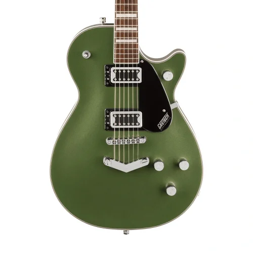Gretsch G5220 Electromatic Jet BT Single-Cut V-Stoptail Laurel Klavye Olive Metallic Elektro Gitar