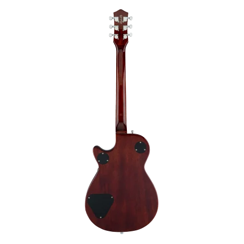 Gretsch G5220 Electromatic Jet Siyah Ceviz Klavye BroadTron Manyetikler V Stoptail Dark Cherry Metallic Elektro Gitar