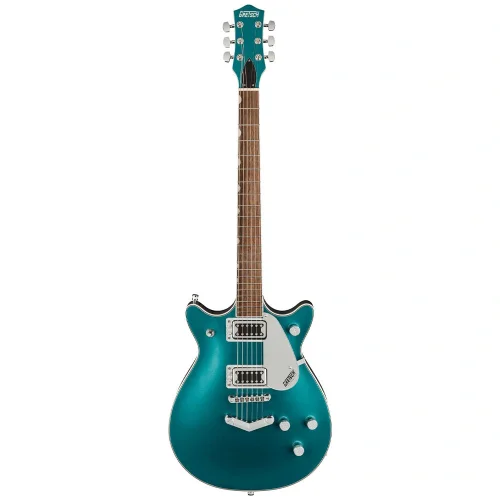 Gretsch G5222 Electromatic Double Jet BT V-Stoptail Laurel Klavye Yeşil Elektro Gitar