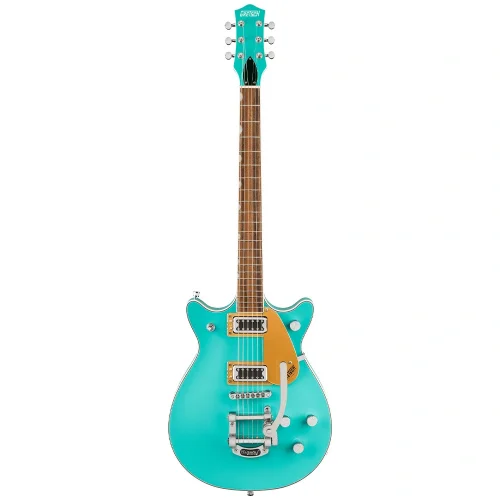Gretsch G5232T Electromatic Double Jet FT Bigsby Laurel Klavye Caicos Green Elektro Gitar