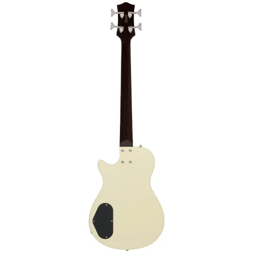 Gretsch Streamliner Jet Club Bass Single-Cut Laurel Klavye Vintage White Bas Gitar