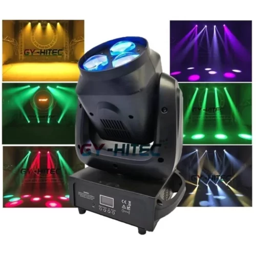 GY-HITEC GY-X7 3x40W Led Wash Moving Head Bee Eye