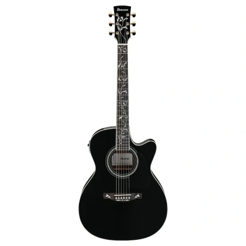 Ibanez AC391RCE-BKH Elektro Akustik Gitar