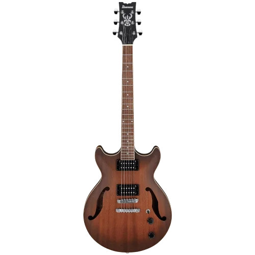 Ibanez AM53-SRF Artcore Serisi Hollow Body Sunburst Red Flat Rosewood Klavye Elektro Gitar