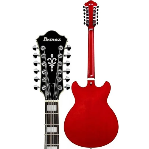 Ibanez AS7312-TCD Artcore Serisi Semi Hollow Body Transparent Cherry Red Rosewood Klavye Elektro Gitar