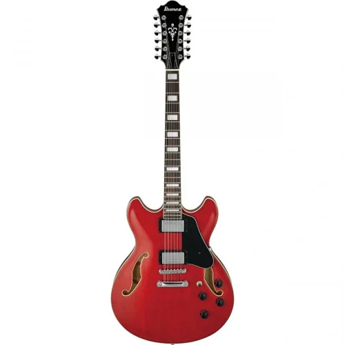 Ibanez AS7312-TCD Artcore Serisi Semi Hollow Body Transparent Cherry Red Rosewood Klavye Elektro Gitar