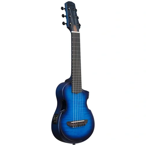Ibanez AUP10FMNE-TBO Ukulele Serisi Mavi Elektro Akustik Gitar