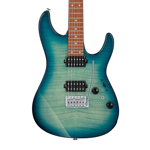 Ibanez AZ24S1F-TXB Transparent Turquoise Burst Elektro Gitar
