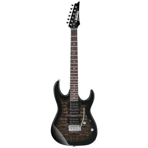 Ibanez GRX70QA-TKS Transparent Black Sunburst Elektro Gitar