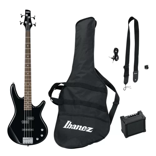 IBANEZ IJSR190U-BK Siyah 4 Telli Elektro Bas Gitar Seti