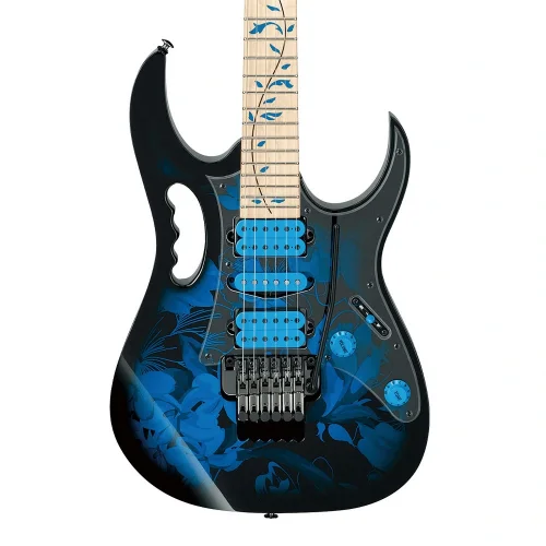 Ibanez JEM77P-BFP Blue Floral Pattern Elektro Gitar (GigBag Dahil)
