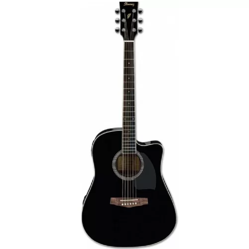 Ibanez PF15ECE-BK Elektro Akustik Gitar