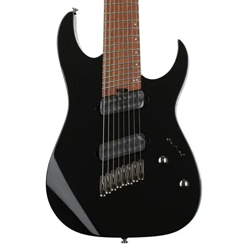 IBANEZ RGMS8-BK RG Iron Label Siyah Elektro Gitar