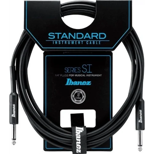 Ibanez SI10 Gitar Kablosu 10ft / Düz – Düz Jak