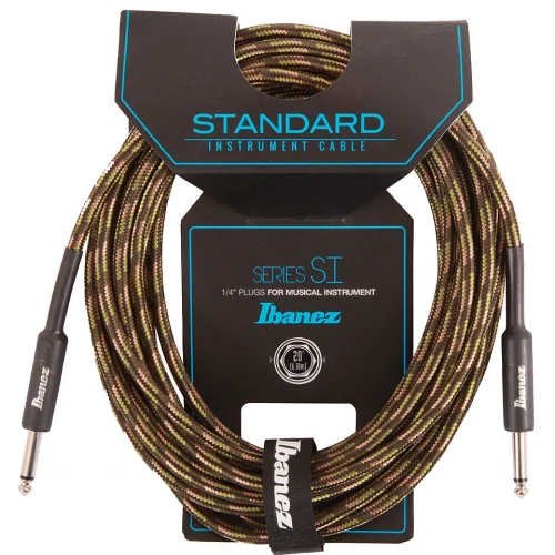 IBANEZ SI20-CGR Gitar Kablosu 20ft / Düz - Düz Jak